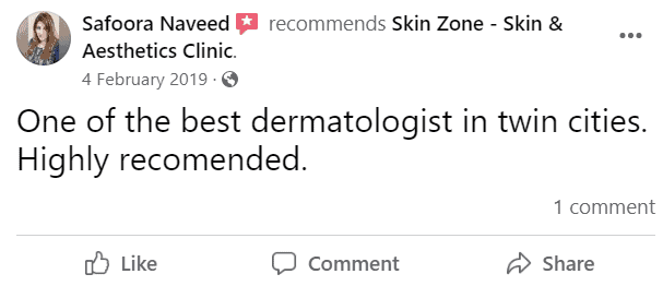 skinzone rawalpindi Review